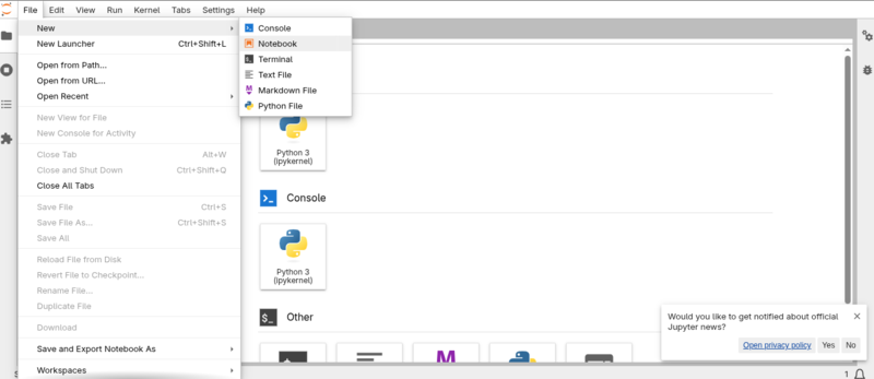File:JupyterLab New Notebook.png